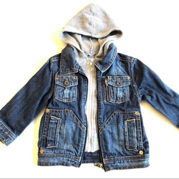 Guess Duoble Layer Jean Jacket - Picture 1 of 6